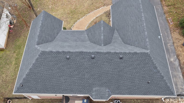 Absolute Building Services roof inspection after storm damage in Richmond, VA